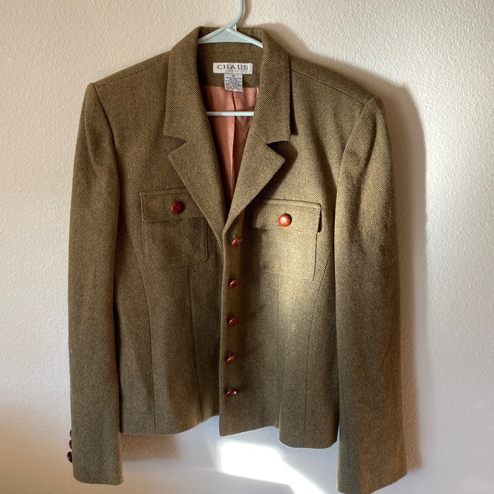 Chaus Sport Wool Blend Jacket